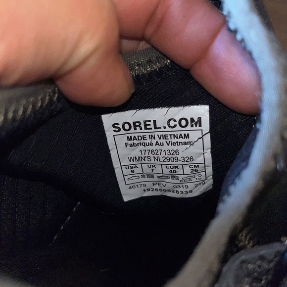 SOREL “KINETIC” SNEAKERS GREEN SIZE 9 - Picture 4 of 6